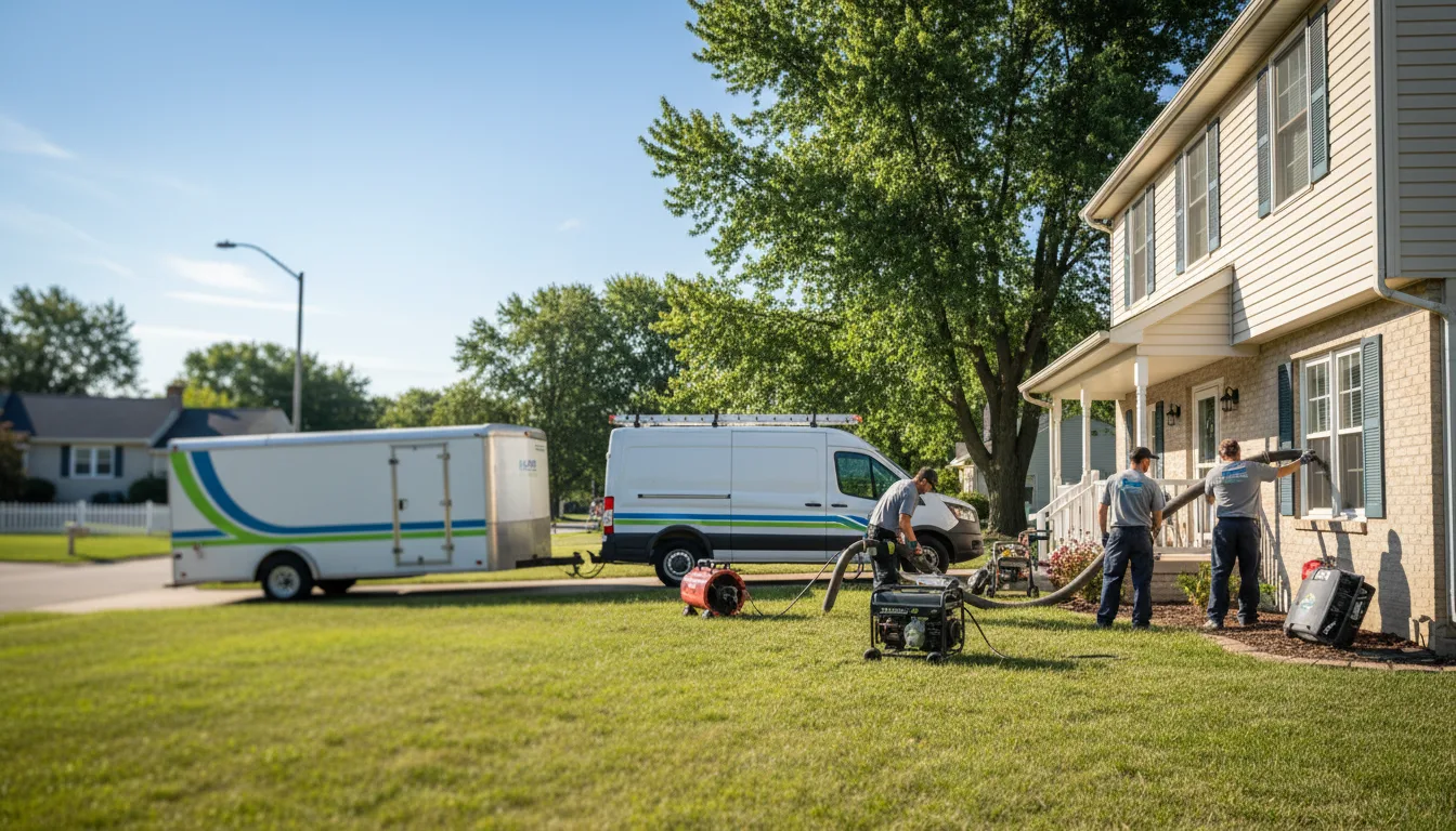 Flooded Basement Restoration And Cleanup With Repair in Clara City, MN near me